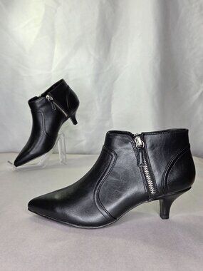 Easy Street Annalee Dress Ankle Boots - Black, Size: 7 M